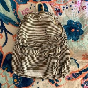 Brandy Melville Striped Backpack